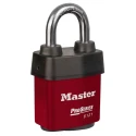 Master Lock Stainless Steel Key Padlock Weatherproof 8 mm Shackle Diameter 54mm Body 6121RED