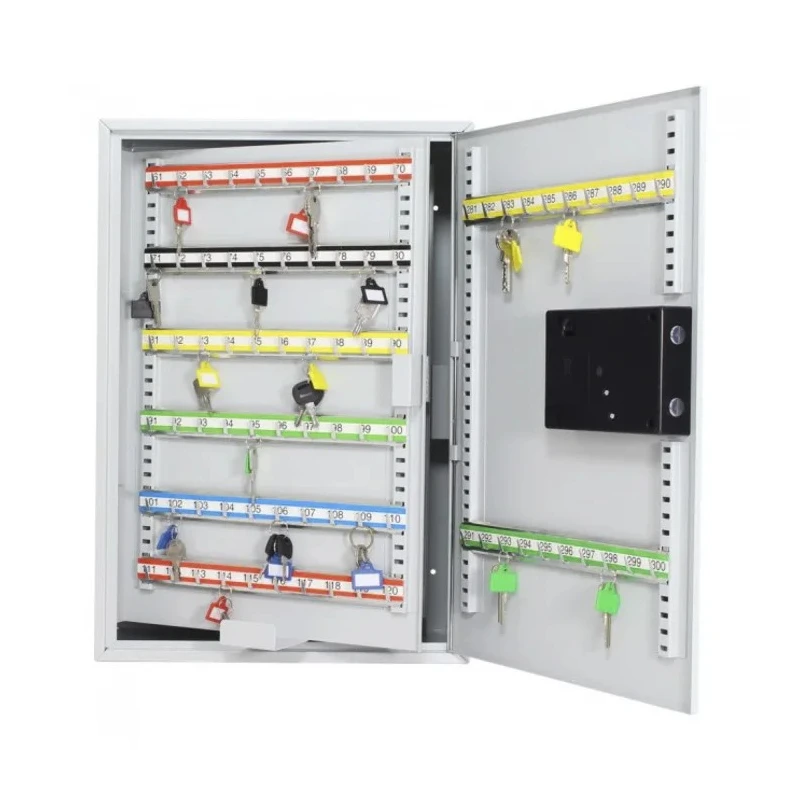 Rottner Comsafe Grey Steel Wall Mount Key Cabinet 300 Key Capacity T06025