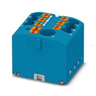 Phoenix Contact Distribution Block 7-Way 57A 450V Blue 3273332
