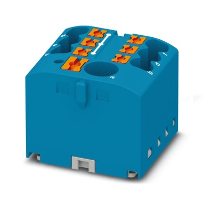 Phoenix Contact Distribution Block 7-Way 57A 450V Blue 3273332