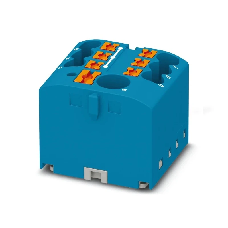 Phoenix Contact Distribution Block 7-Way 57A 450V Blue 3273332