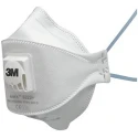 3M Aura™ 9300+ Series FFP2 Disposable Respirator Flat Fold 10 Per Pack FFP2