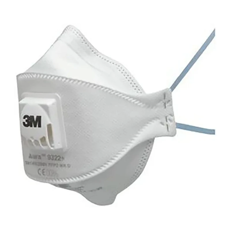 3M Aura™ 9300+ Series FFP2 Disposable Respirator Flat Fold 10 Per Pack FFP2