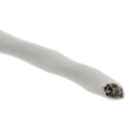 TE Connectivity SPEC 44 Series Data Cable 1 Pairs 2 Cores 100 m White Sheath Polyvinyl Fluoride 44A1121-24-0/9-9