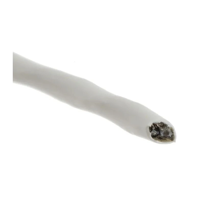TE Connectivity SPEC 44 Series Data Cable 1 Pairs 2 Cores 100 m White Sheath Polyvinyl Fluoride 44A1121-24-0/9-9