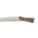 TE Connectivity SPEC 44 Series Data Cable 1 Pair 2 Cores 100m White Polyvinyl Fluoride Sheath 600V 44A1121-22-2/6-9