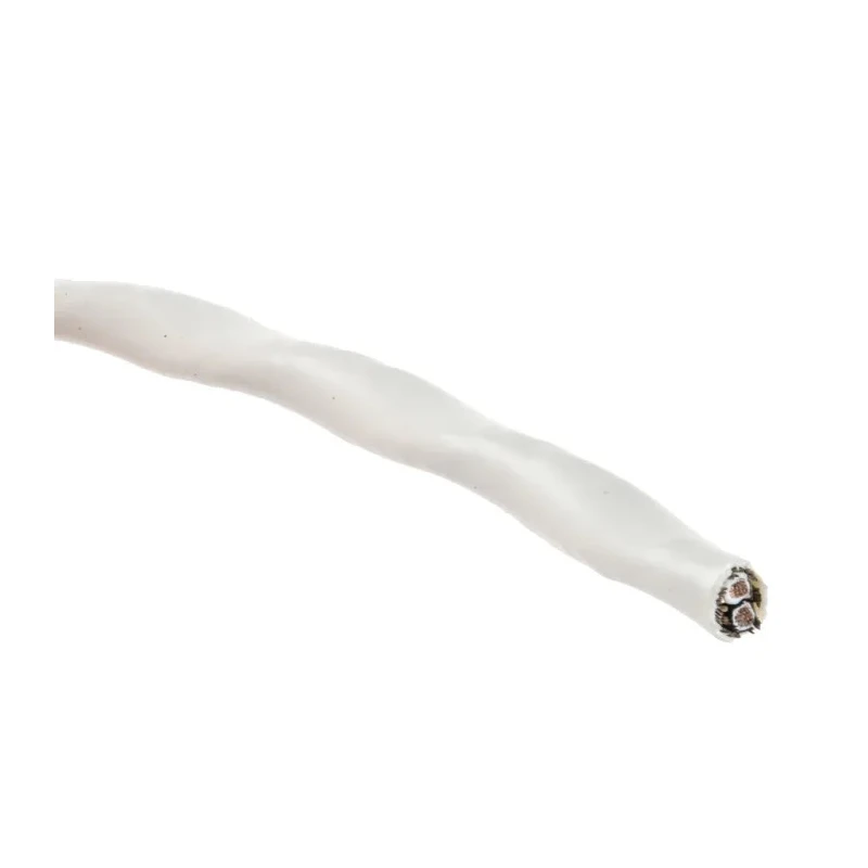TE Connectivity SPEC 44 Series Data Cable 1 Pairs 2 Cores 100 m White Sheath Polyvinyl Fluoride 44A1121-20-0/9-9