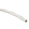 TE Connectivity SPEC 44 Series Data Cable 1 Pairs 2 Cores 100 m White Sheath Polyvinyl Fluoride 44A1121-20-0/9-9