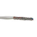 TE Connectivity SPEC 44 Series Data Cable 1 Pairs 2 Cores 100m White Sheath Polyvinyl Fluoride 44A1121-20-2/6-9