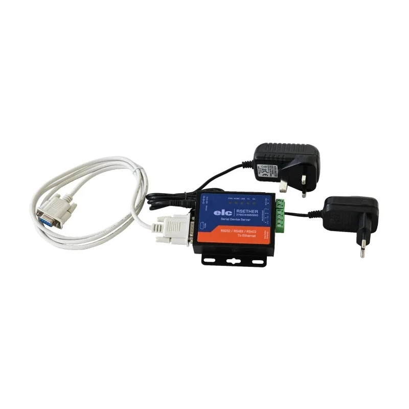ELC LAN Adapter for Use with RS232, RS422 to Ethernet, Rs485 RSETHER