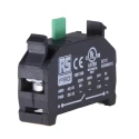 RS PRO Contact Block Single Pole Normally Open Screw Terminal for Modular Plastic Push Button Series 188-1168