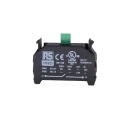 RS PRO Contact Block Single Pole Normally Open Screw Terminal for Modular Plastic Push Button Series 188-1168