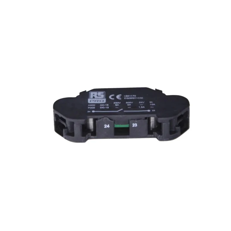 RS PRO Contact Block SPNO Spring Terminal 188-1170
