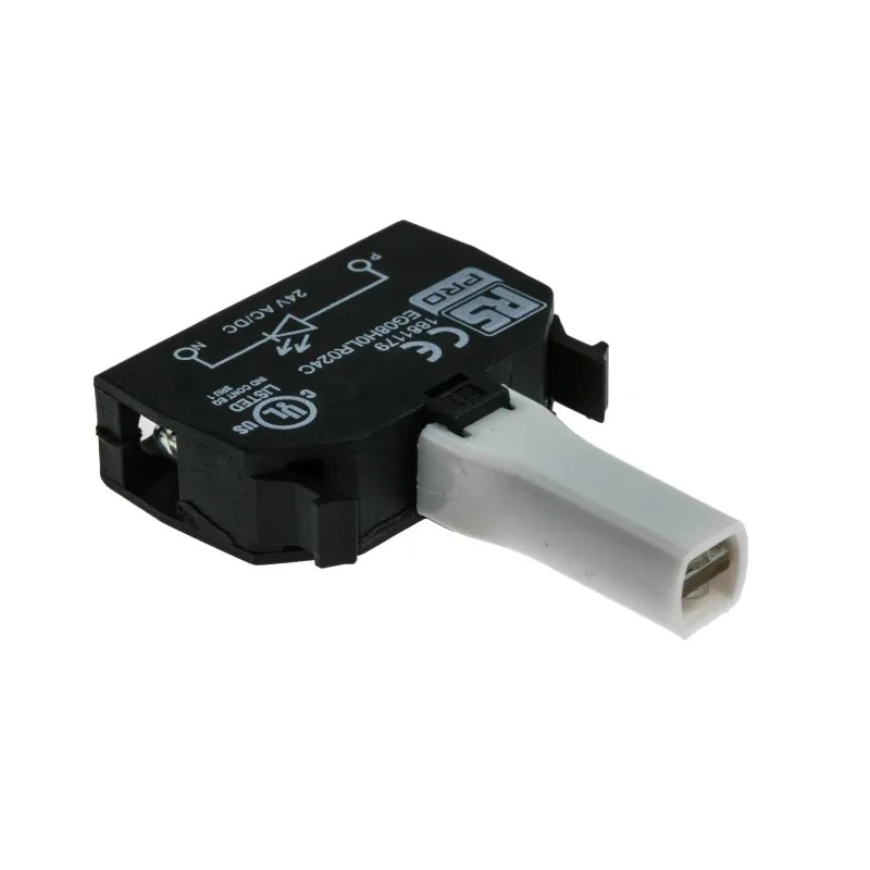 RS PRO 24 V AC/DC Red LED Light Block 188-1179