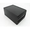RS PRO Black Black Lid Extruded Aluminium Heat Sink Case IP40 175mm x 200mm x 300mm 188-1286
