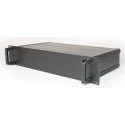 RS PRO 2U 19 in Rack Mount Case 335 mm Depth 425 mm Width 84 mm Height Aluminium Extruded Frame Model 188-1317