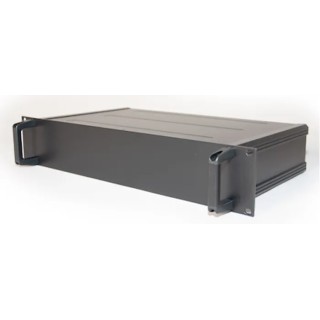 RS PRO 2U 19 in Rack Mount Case 335 mm Depth 425 mm Width 84 mm Height Aluminium Extruded Frame Model 188-1317