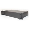 RS PRO 2U 19 in Rack Mount Case 335 mm Depth 425 mm Width 84 mm Height Aluminium Extruded Frame Model 188-1317