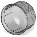 TE Connectivity LUMAWISE Endurance S Series 1-Way Dome LED Lens, Polycarbonate, Threaded Fixing 2328823-3