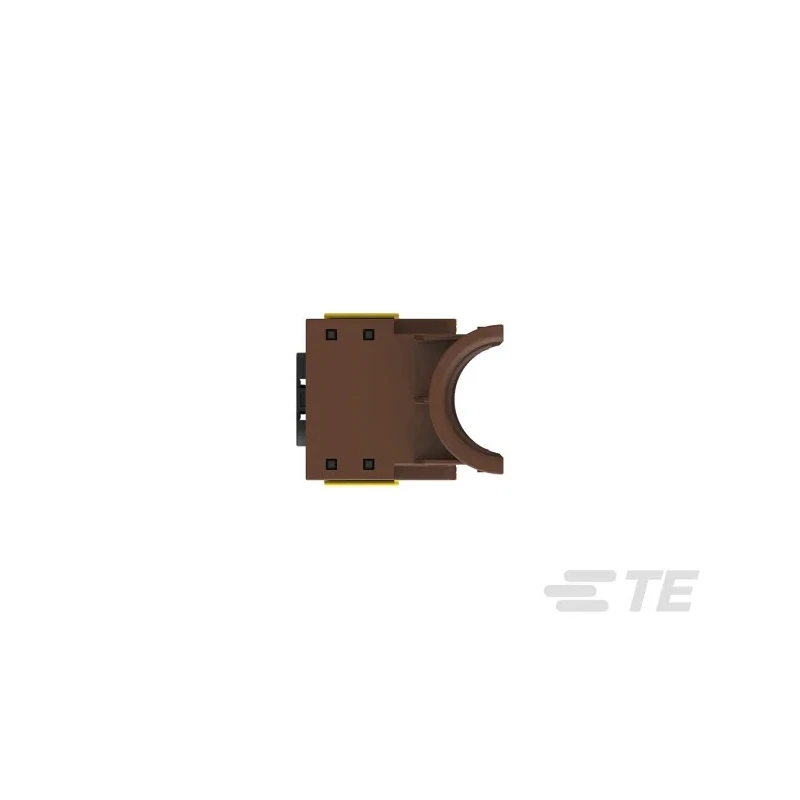 TE Connectivity AMPSEAL Automotive Connector Male Brown Panel Mount 28 Way Crimp Termination 2138839-2