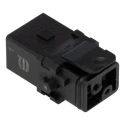 HARTING Heavy Duty Power Connector Insert 10A 2P+E Screw Mount IP20/IP65 Han 1A Series Female 09100022701
