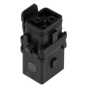 HARTING Heavy Duty Power Connector Insert 10A 2P+E Screw Mount IP20/IP65 Han 1A Series Female 09100022701