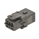 HARTING Heavy Duty Power Connector Insert 16A 400V 3P+E Han 1A Series Female 3 Contacts 09100033301