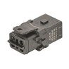 HARTING Heavy Duty Power Connector Insert 16A 400V 3P+E Han 1A Series Female 3 Contacts 09100033301