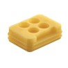 HARTING Wire Seal, Han 1A Series 4 Way, Silicone, 250V, Size 10B, Model 09100049900