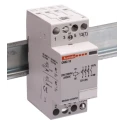 Lovato Electric 4-Pole Motor Control Contactor 32A 110V AC Contact, 220V AC Coil CN3210220