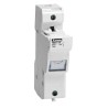 Lovato Electric 50A Base Mount Fuse Holder 1P-Pole for 14 x 51 mm, 690V ac FB02A1P