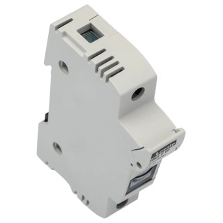 Lovato Electric 32A Rail Mount Fuse Holder for 10 x 38 mm Fuse Size, 1P-Pole, 690V ac FB01F1P