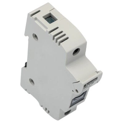 Lovato Electric 32A Rail Mount Fuse Holder for 10 x 38 mm Fuse Size, 1P-Pole, 690V ac FB01F1P