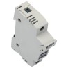 Lovato Electric 32A Rail Mount Fuse Holder for 10 x 38 mm Fuse Size, 1P-Pole, 690V ac FB01F1P