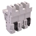 Lovato Electric 100A Base Mount Fuse Holder 3-Pole for 22 x 58 mm Fuse Size 690V AC FB03A3P