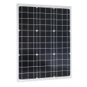 Phaesun 50 W Photovoltaic Solar Panel 12 VDC Mono Crystalline 72 Cells Tempered Glass 650x505x35 mm 310200
