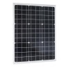 Phaesun 50 W Photovoltaic Solar Panel 12 VDC Mono Crystalline 72 Cells Tempered Glass 650x505x35 mm 310200