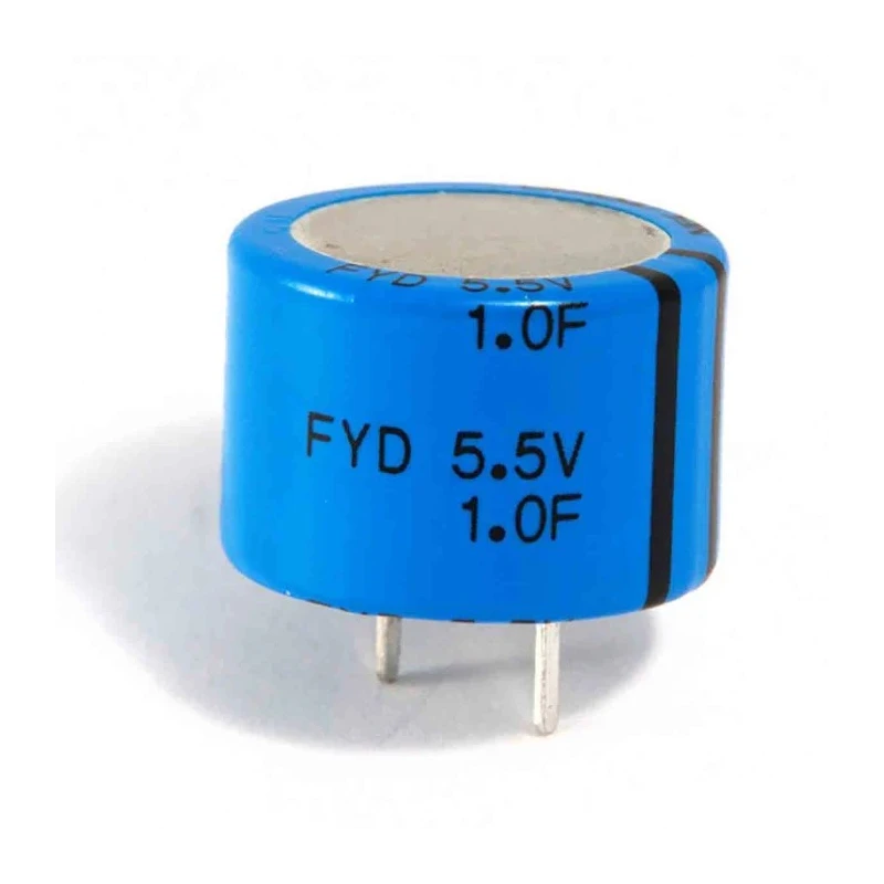 KEMET 47 mF Electric Double Layer Supercapacitor 5.5V dc, -20 to 80 % Tolerance, Through Hole FYH0H473ZF