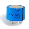 KEMET 47 mF Electric Double Layer Supercapacitor 5.5V dc, -20 to 80 % Tolerance, Through Hole FYH0H473ZF