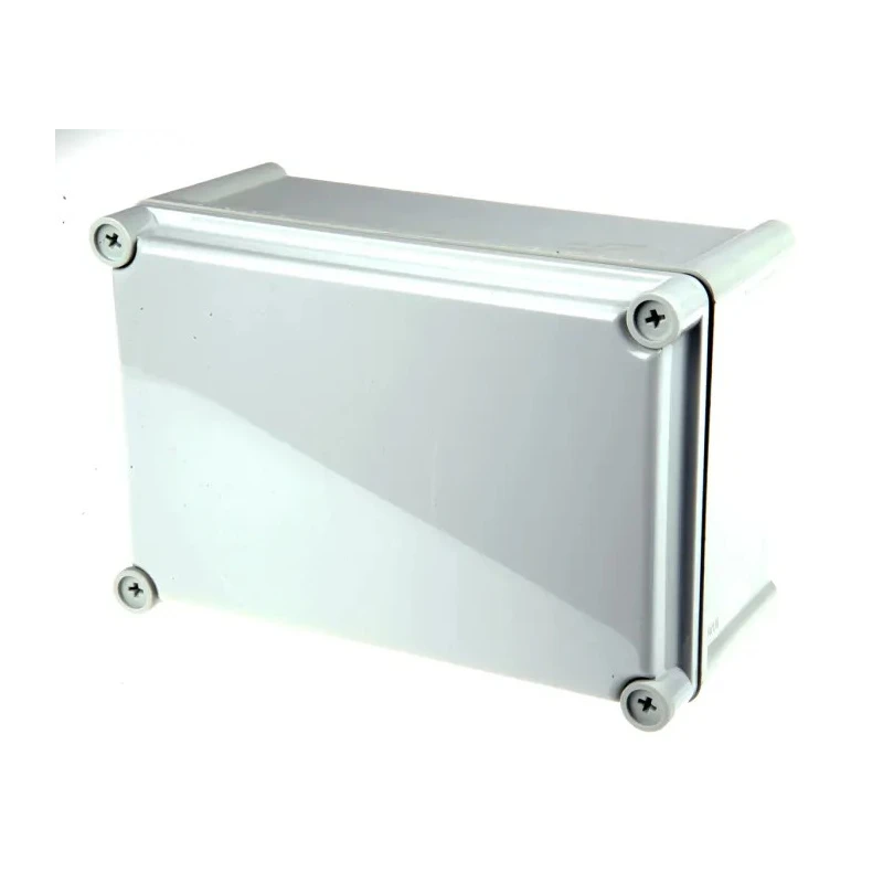 Fibox SOLID PC Series Polycarbonate Enclosure Grey Lid, IP67, IK09, IK08, 130 mm x 278 mm x 188 mm PC 2819 13 G ENCLOSURE