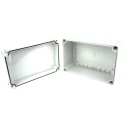 Fibox SOLID PC Series Polycarbonate Enclosure Grey Lid, IP67, IK09, IK08, 130 mm x 278 mm x 188 mm PC 2819 13 G ENCLOSURE