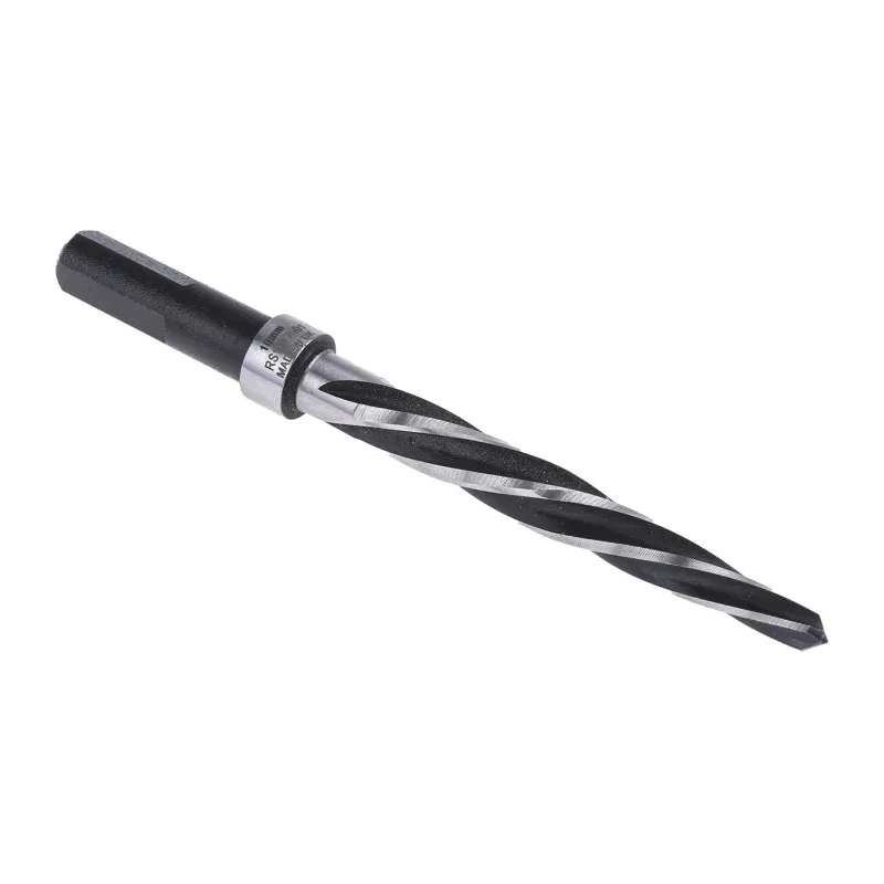 RS PRO Morse Taper Shank High-Speed Steel (HSS) Reamer Bit 10mm Diameter 127mm Overall Length 188-2501