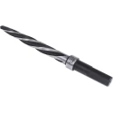 RS PRO Morse Taper Shank High-Speed Steel (HSS) Reamer Bit 10mm Diameter 127mm Overall Length 188-2501