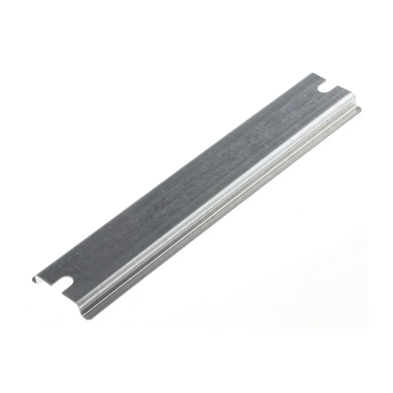Fibox Steel Unperforated DIN Rail 160 mm x 35 mm x 8 mm EKV 12 DIN-35 RAIL