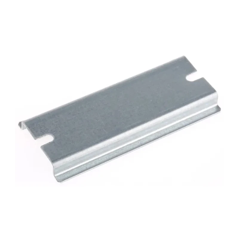 Fibox Steel Unperforated DIN Rail 80 mm x 35 mm x 8 mm B-3 DIN-35 RAIL