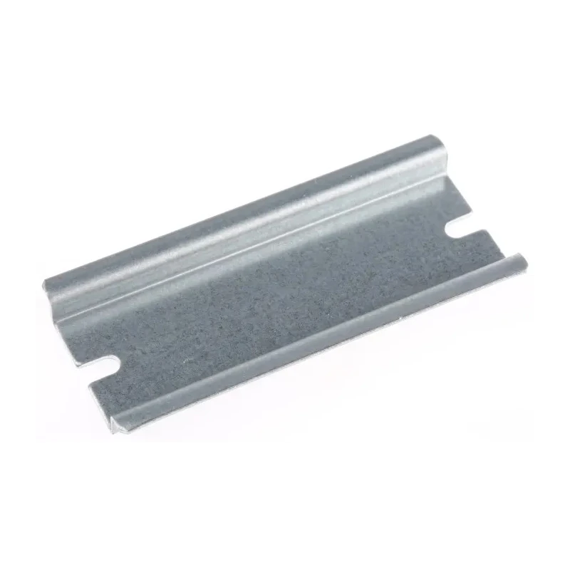 Fibox Steel Unperforated DIN Rail 80 mm x 35 mm x 8 mm B-3 DIN-35 RAIL