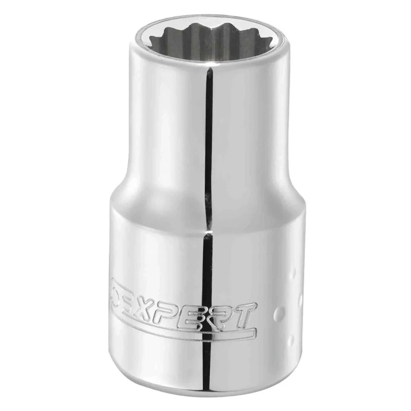 Expert by Facom 1/2 in Drive 29 mm Standard Bi-Hexagon Socket Chrome Vanadium Steel 41mm Overall Length E117071