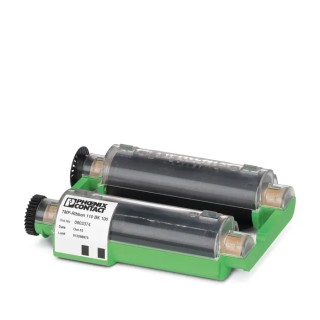 Phoenix Contact Black Label Printer Ribbon 110 mm Width 70m Length Polyester Material 0803374
