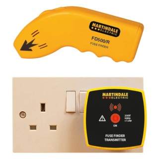 Martindale Analogue Fuse Finder Kit , Cable Detection Depth 100mm, 70 Hz Frequency, Maximum Safe Working Voltage 230 V FD500