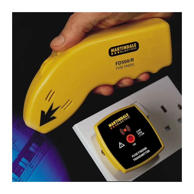 Martindale Analogue Fuse Finder Kit , Cable Detection Depth 100mm, 70 Hz Frequency, Maximum Safe Working Voltage 230 V FD500